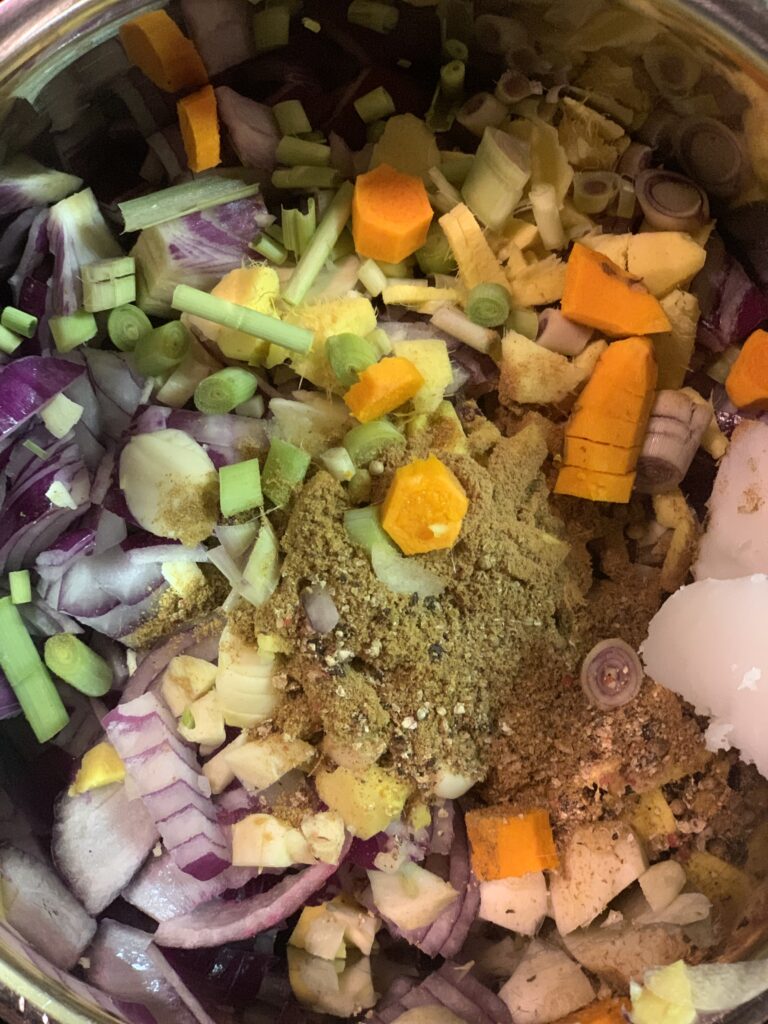 Yellow curry paste 